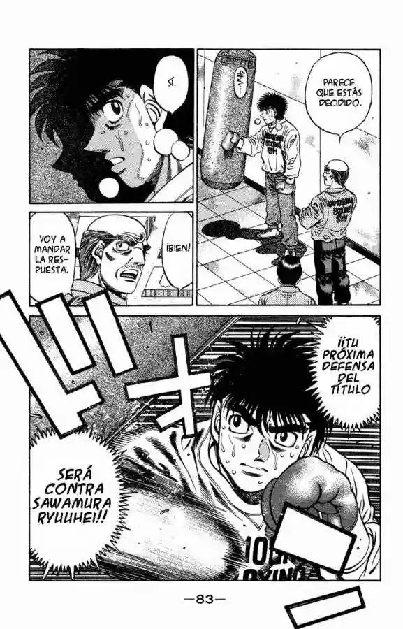 Hajime no Ippo Capítulo 467 - Página 5