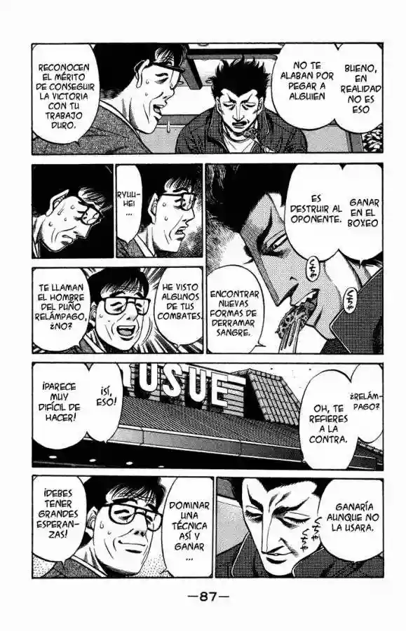 Hajime no Ippo Capítulo 467 - Página 9