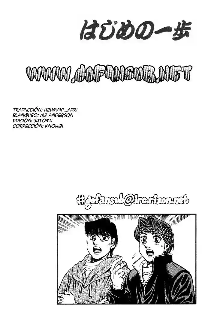 Hajime no Ippo Capítulo 468 - Página 20