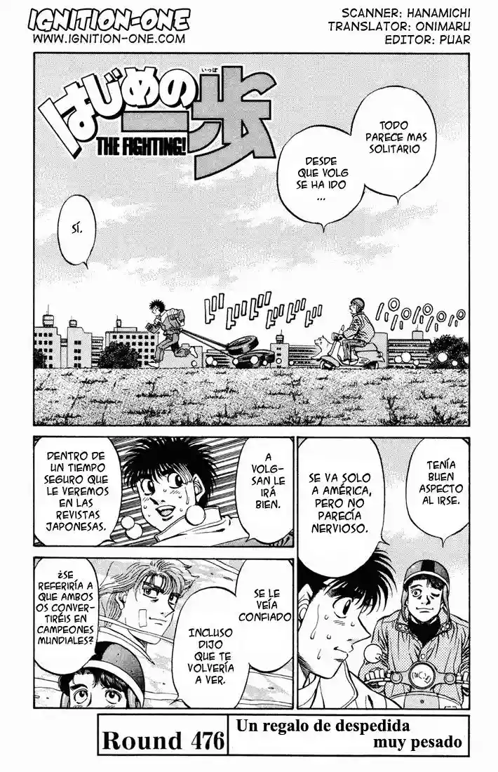 Hajime no Ippo Capítulo 476 - Página 1