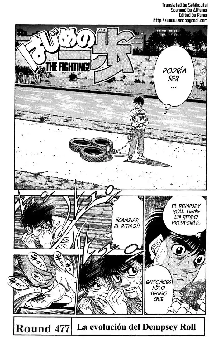 Hajime no Ippo Capítulo 477 - Página 1
