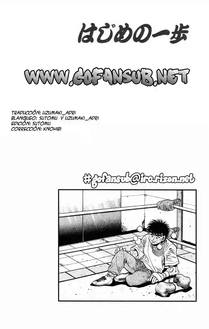 Hajime no Ippo Capítulo 477 - Página 20