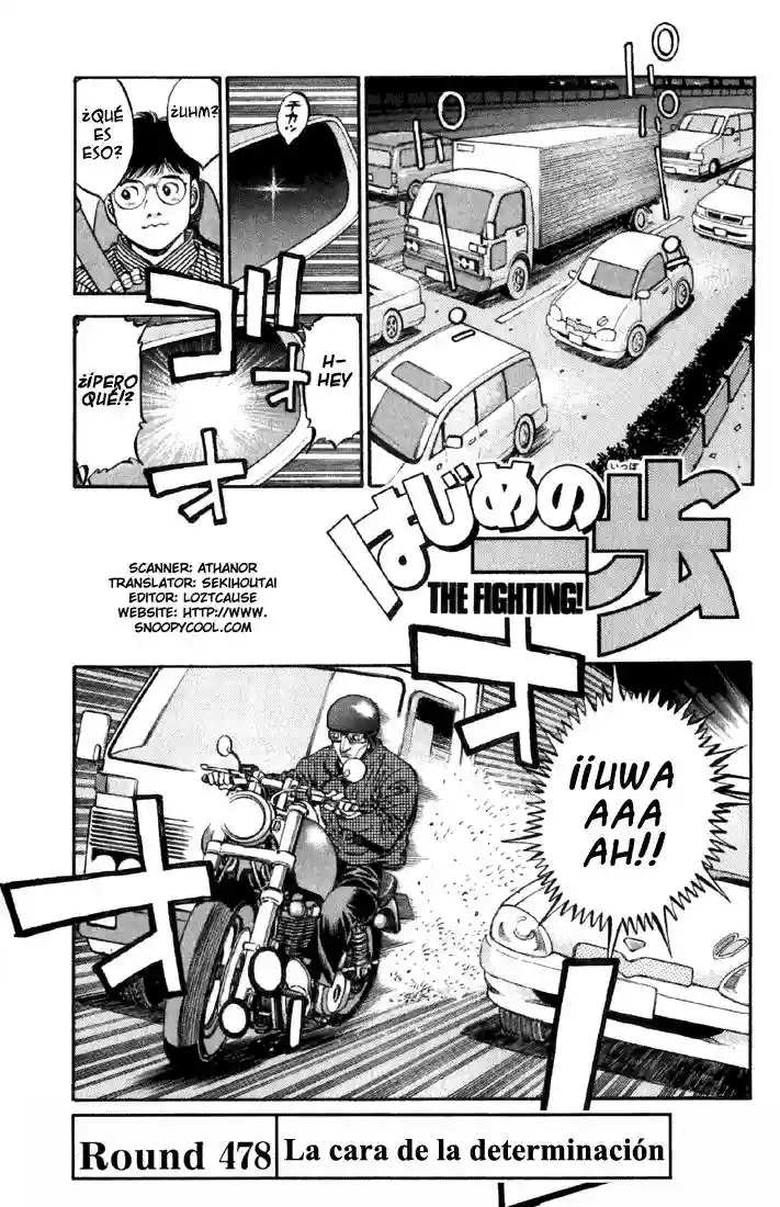 Hajime no Ippo Capítulo 478 - Página 1