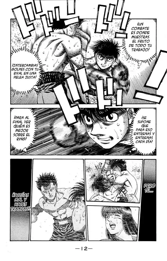 Hajime no Ippo Capítulo 483 - Página 12