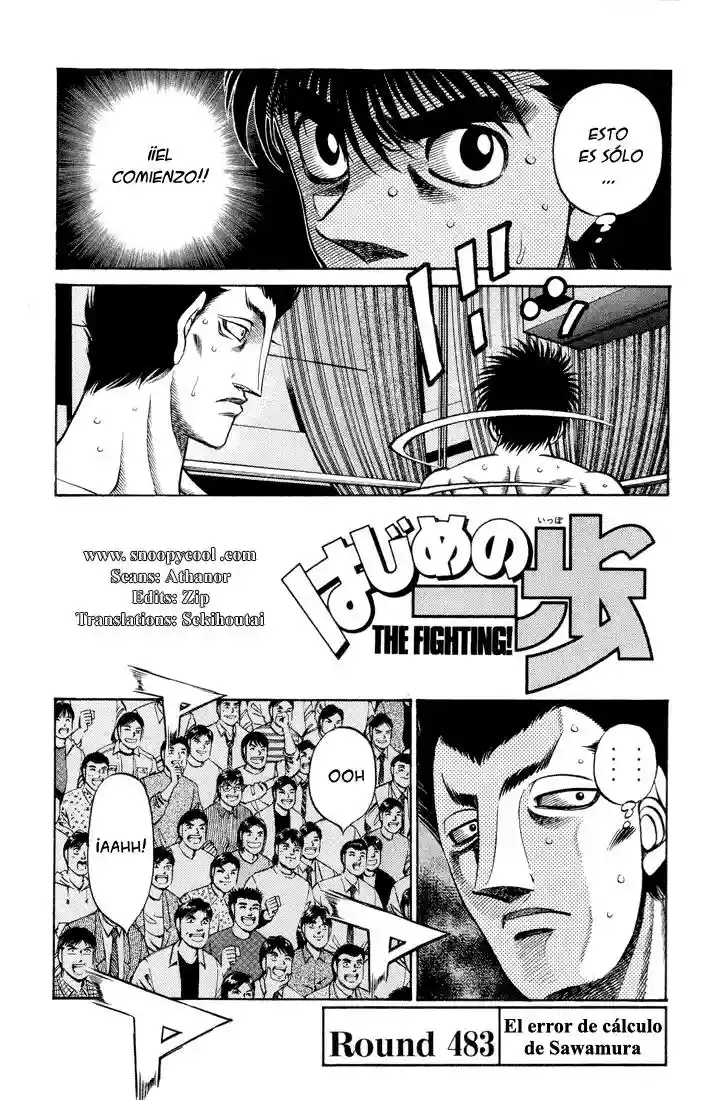 Hajime no Ippo Capítulo 483 - Página 4