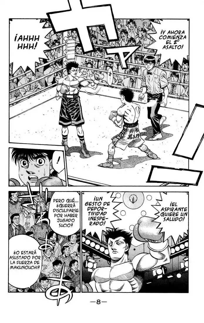 Hajime no Ippo Capítulo 483 - Página 8