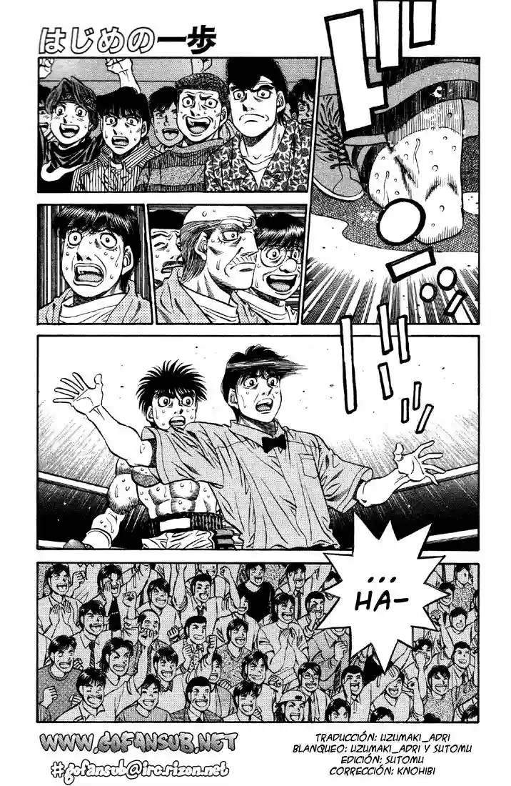 Hajime no Ippo Capítulo 484 - Página 1