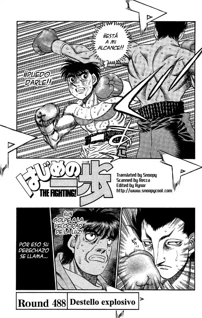 Hajime no Ippo Capítulo 488 - Página 1