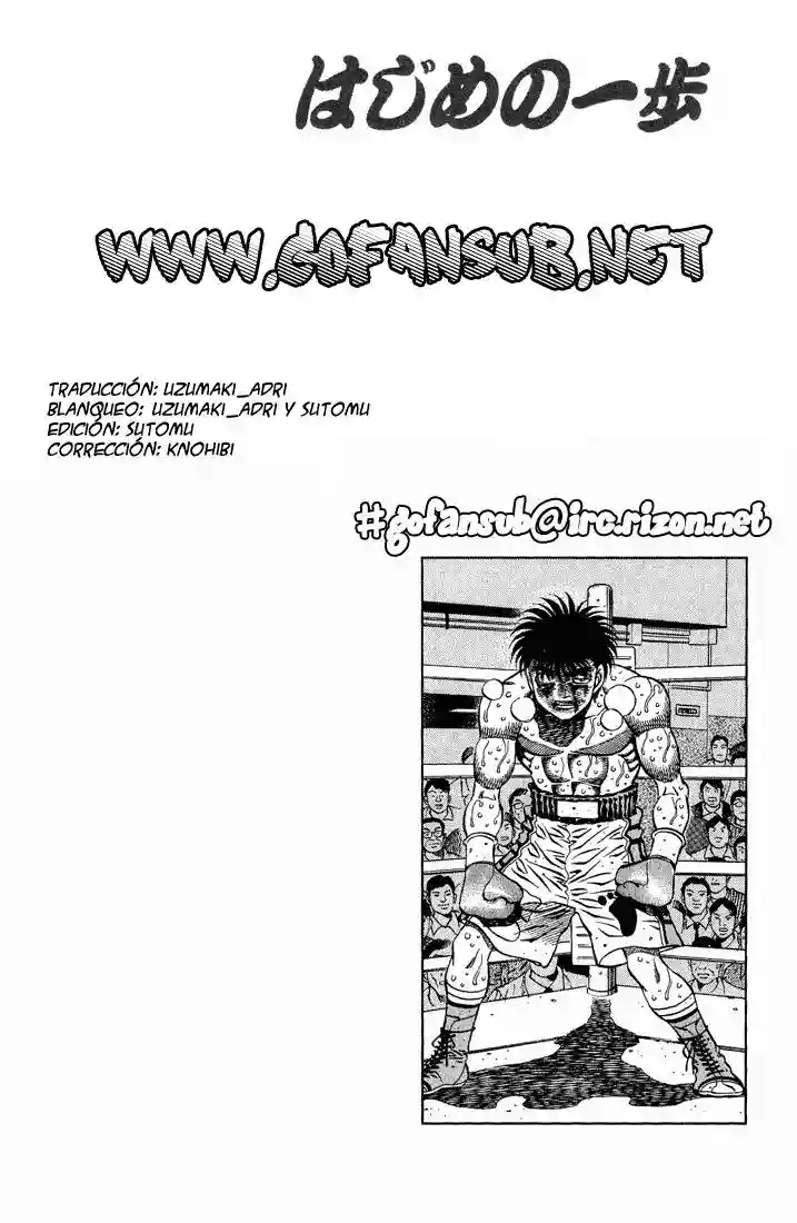 Hajime no Ippo Capítulo 497 - Página 15