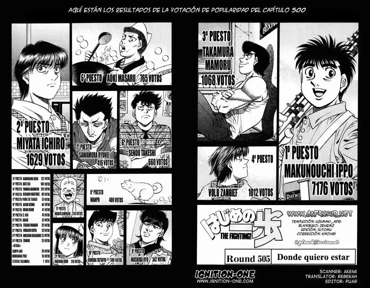 Hajime no Ippo Capítulo 505 - Página 2
