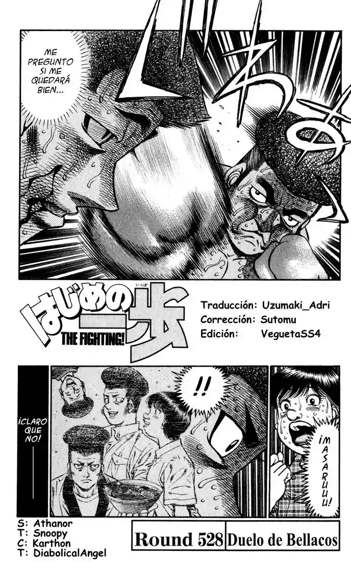 Hajime no Ippo Capítulo 528 - Página 1