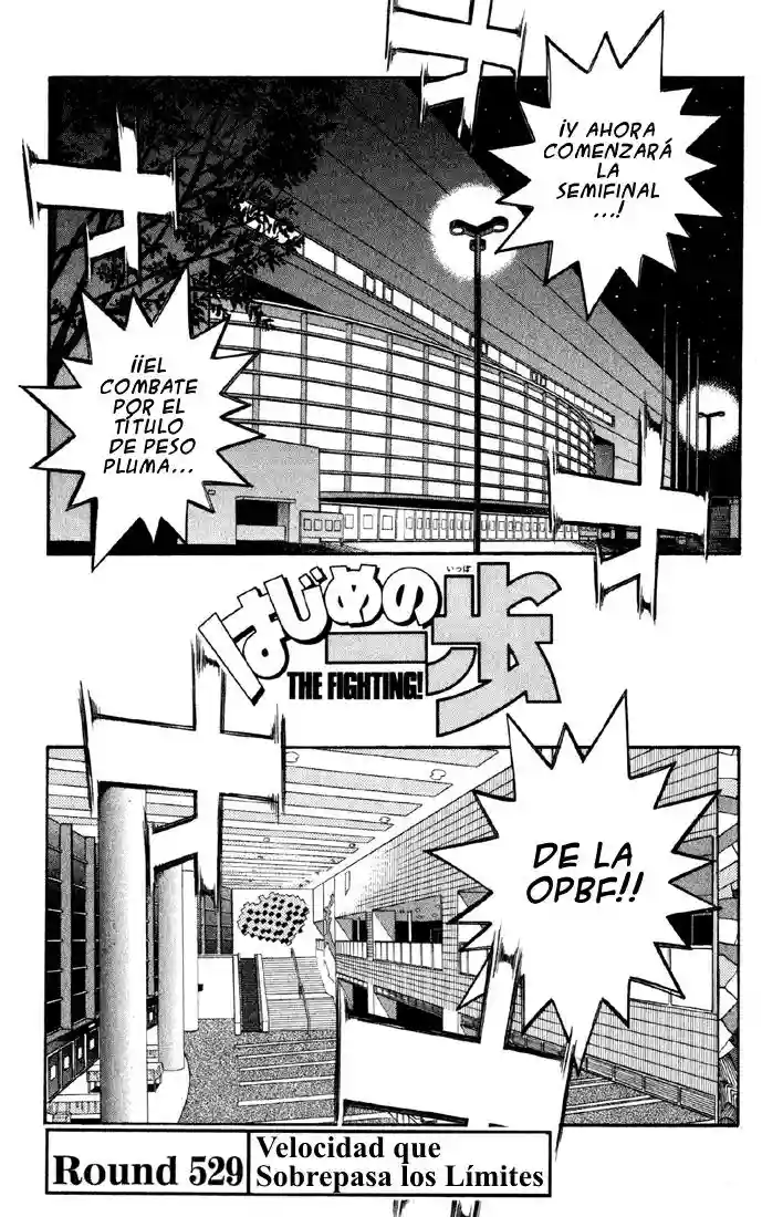 Hajime no Ippo Capítulo 529 - Página 1