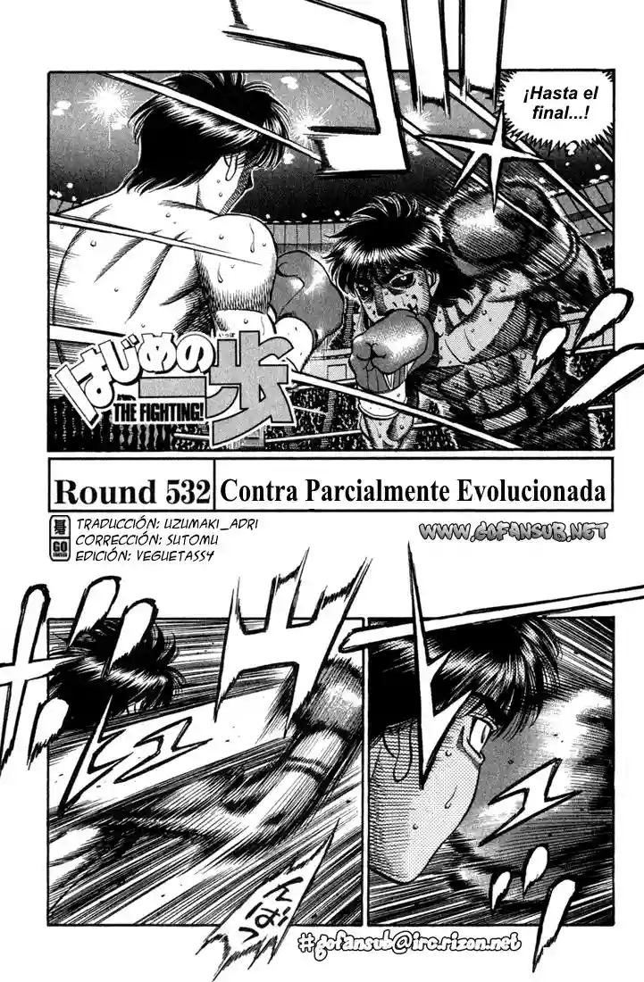 Hajime no Ippo Capítulo 532 - Página 1