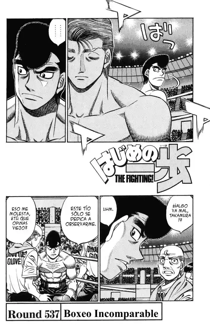 Hajime no Ippo Capítulo 537 - Página 2