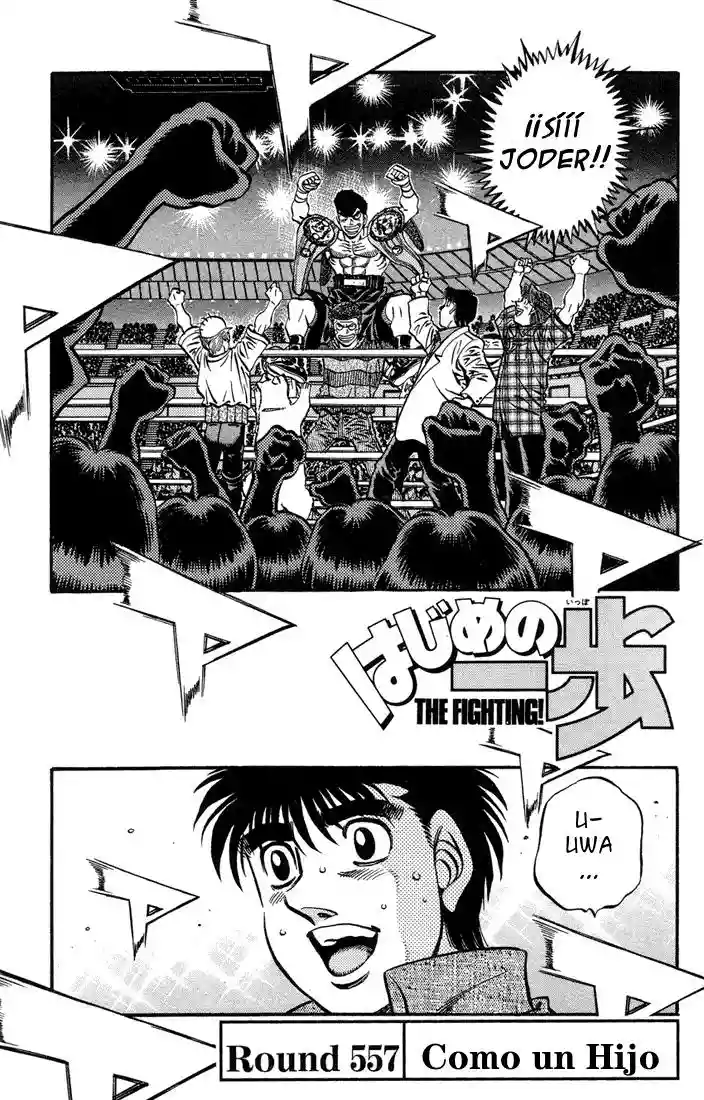 Hajime no Ippo Capítulo 557 - Página 1