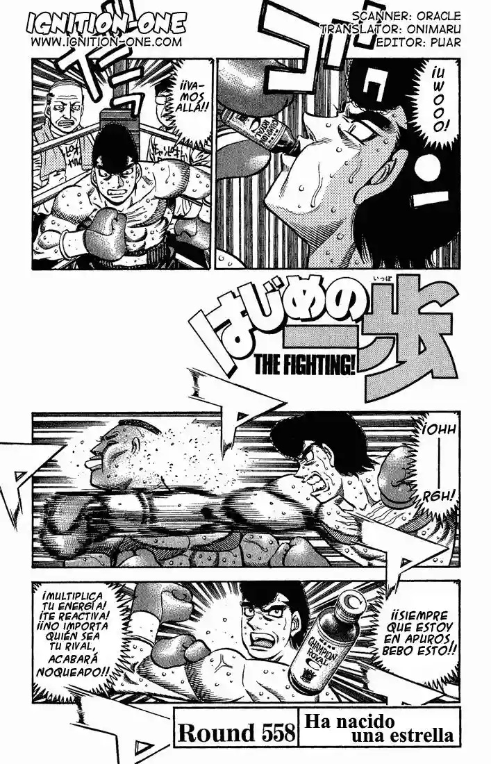 Hajime no Ippo Capítulo 558 - Página 1