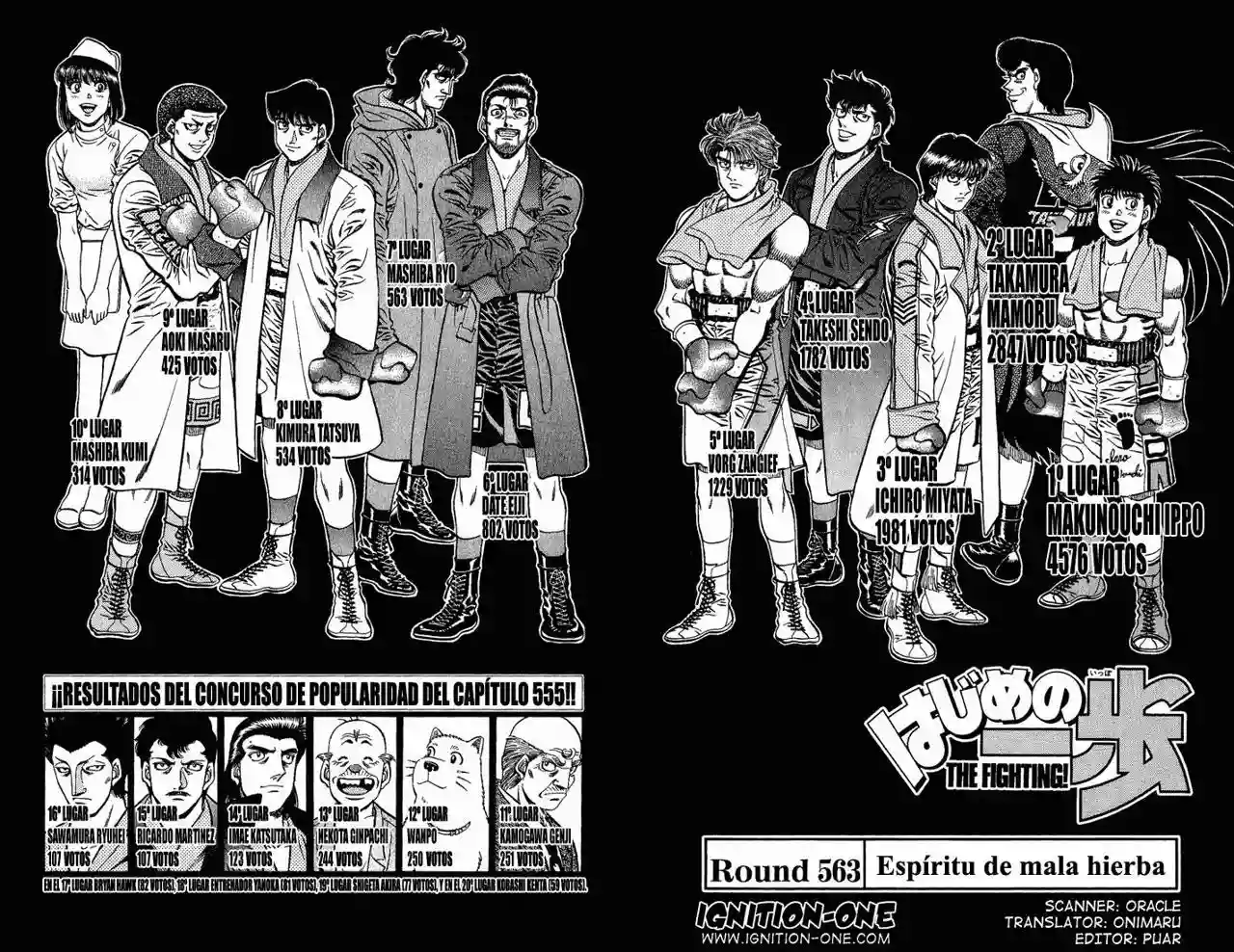 Hajime no Ippo Capítulo 563 - Página 2