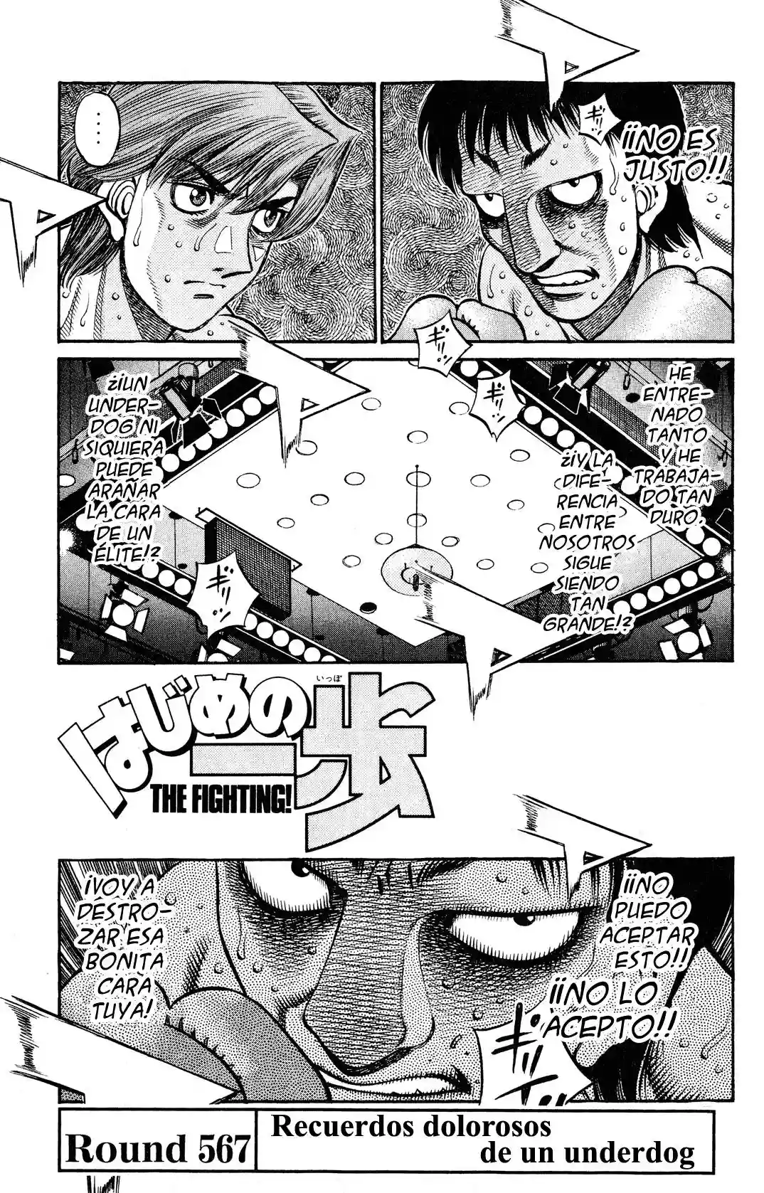 Hajime no Ippo Capítulo 567 - Página 1