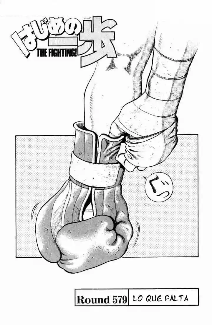 Hajime no Ippo Capítulo 579 - Página 1
