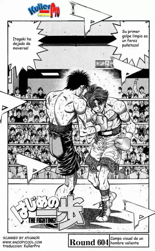 Hajime no Ippo Capítulo 604 - Página 1