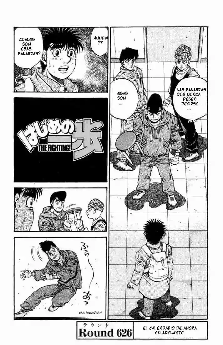 Hajime no Ippo Capítulo 626 - Página 1