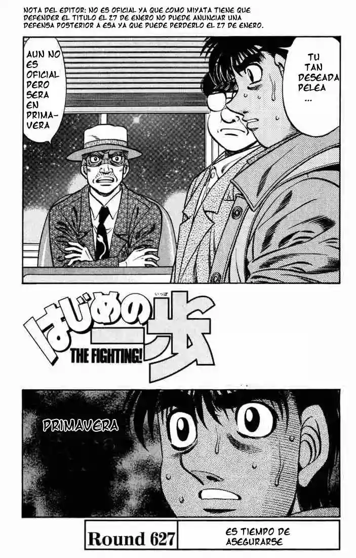 Hajime no Ippo Capítulo 627 - Página 1