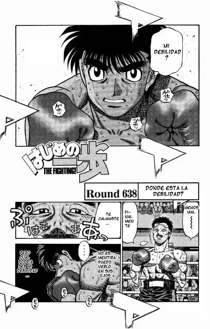 Hajime no Ippo Capítulo 638 - Página 3