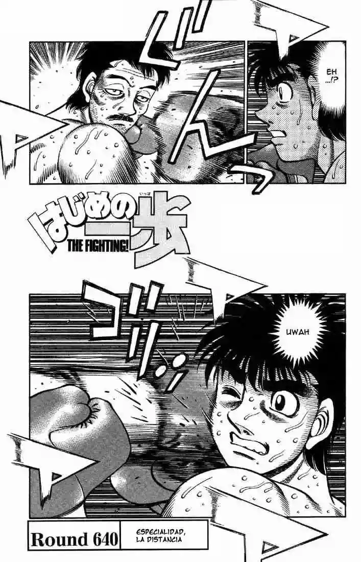 Hajime no Ippo Capítulo 640 - Página 1