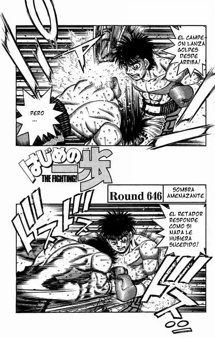 Hajime no Ippo Capítulo 646 - Página 1