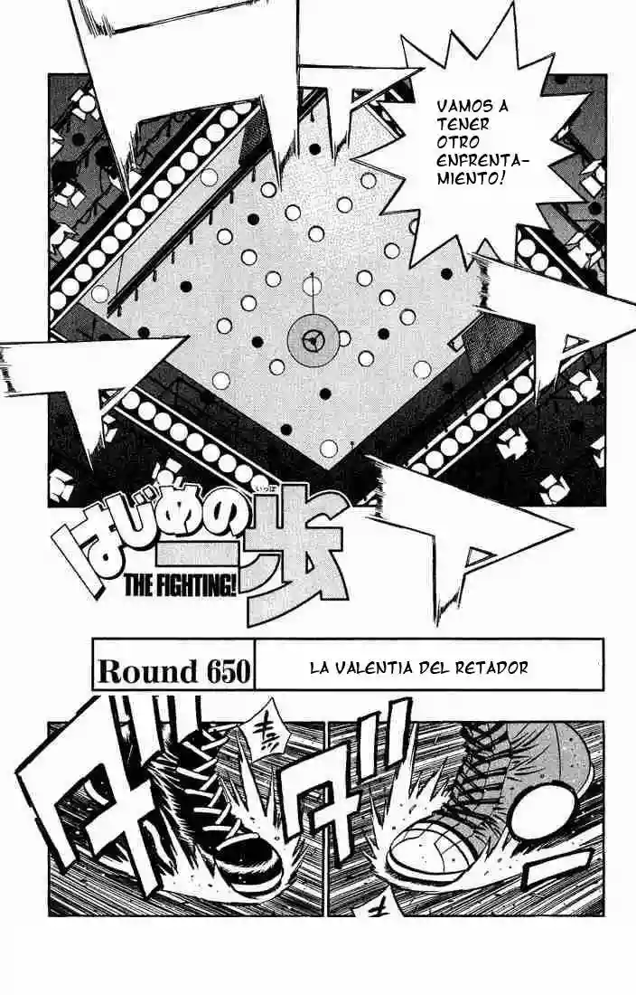 Hajime no Ippo Capítulo 650 - Página 1