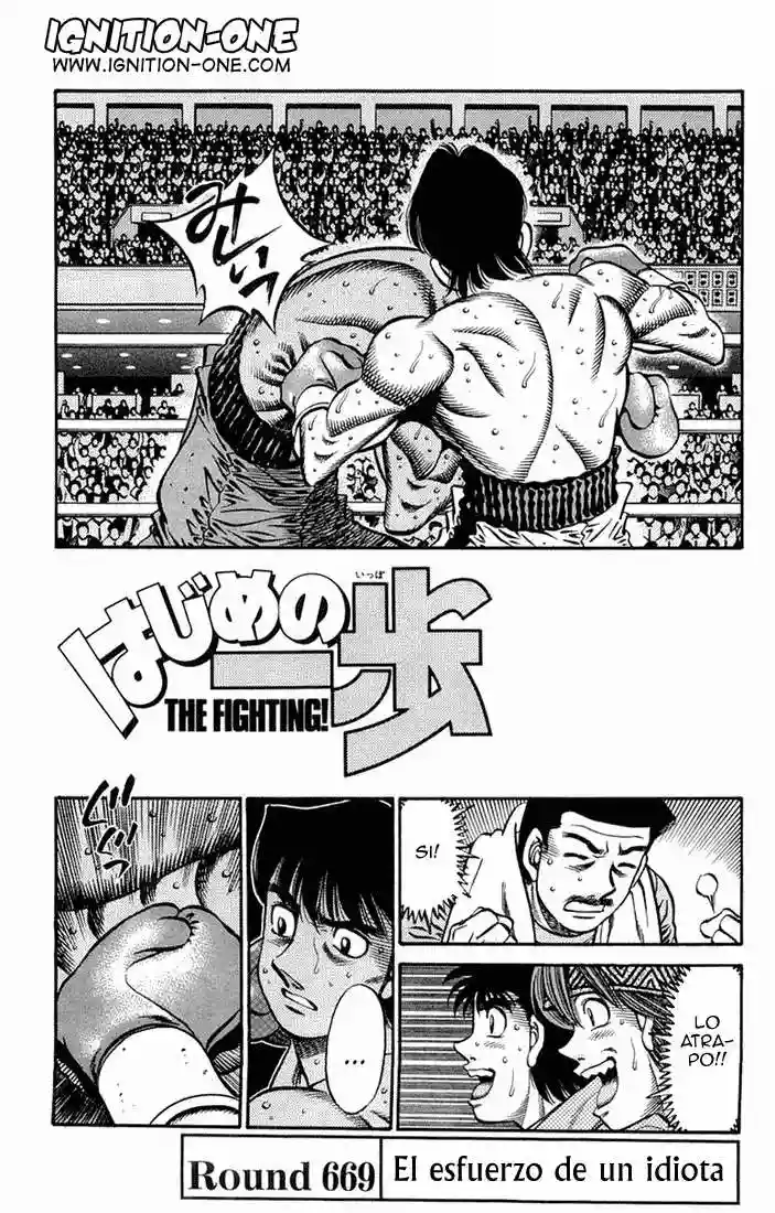 Hajime no Ippo Capítulo 669 - Página 1