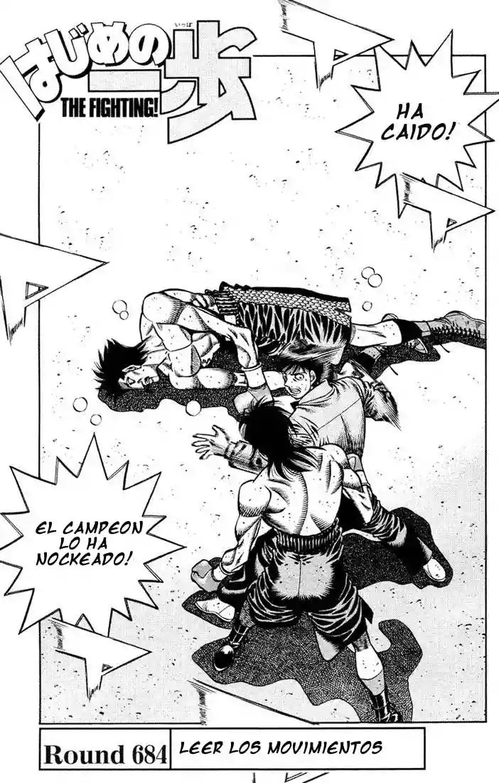 Hajime no Ippo Capítulo 684 - Página 1