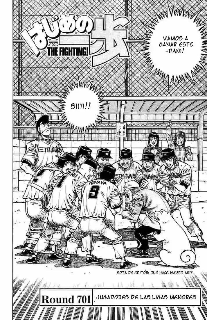 Hajime no Ippo Capítulo 701 - Página 2