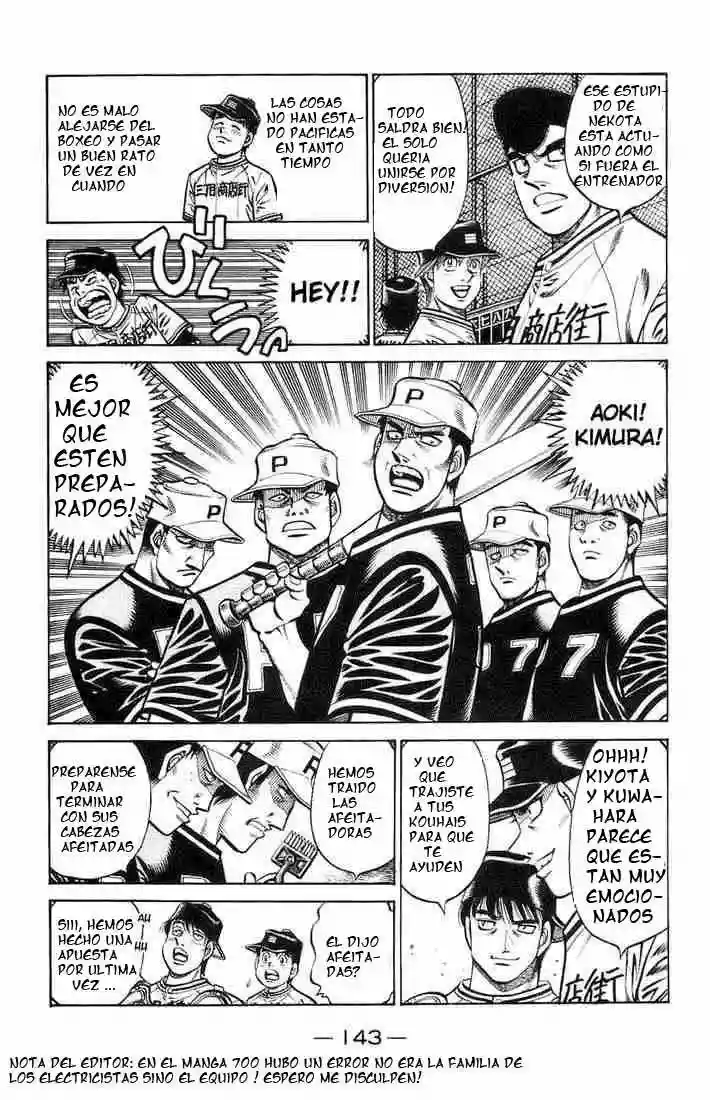 Hajime no Ippo Capítulo 701 - Página 3