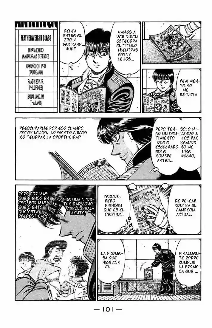 Hajime no Ippo Capítulo 709 - Página 9