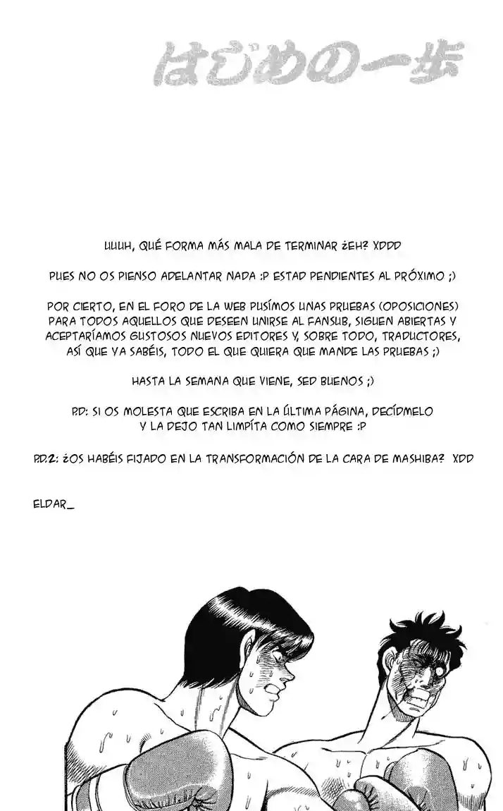 Hajime no Ippo Capítulo 71 - Página 20