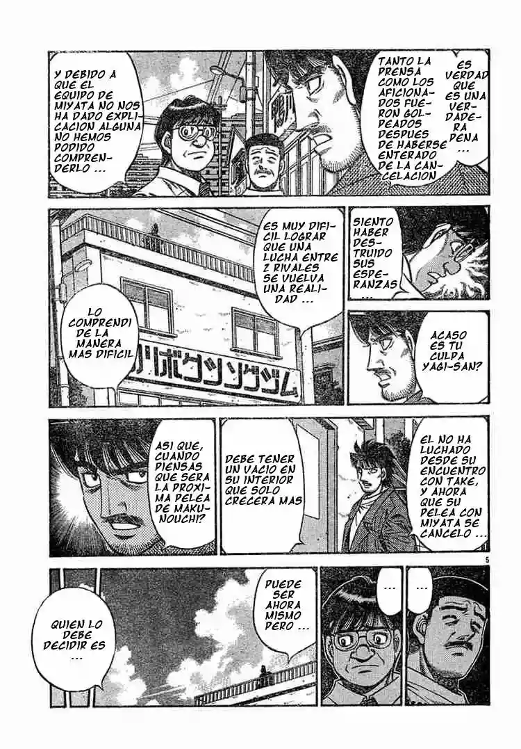 Hajime no Ippo Capítulo 724 - Página 5