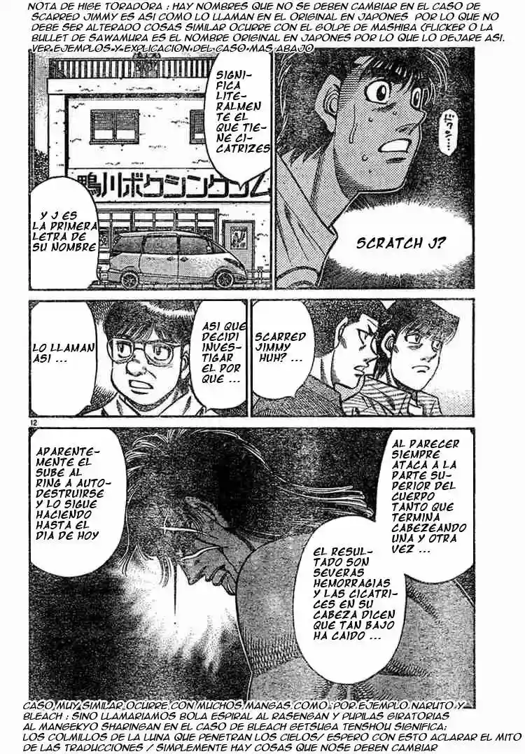Hajime no Ippo Capítulo 727 - Página 12