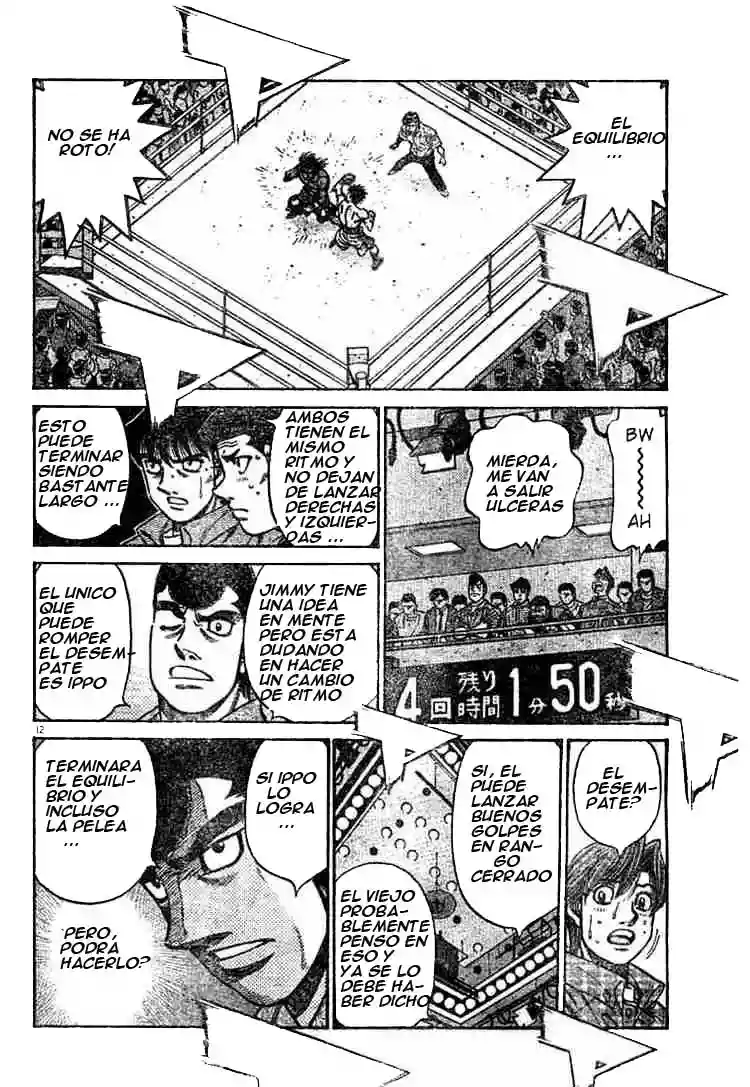 Hajime no Ippo Capítulo 737 - Página 12