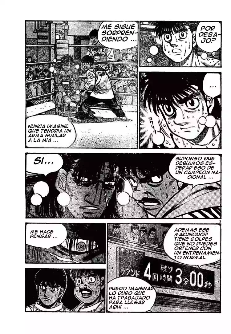 Hajime no Ippo Capítulo 737 - Página 3