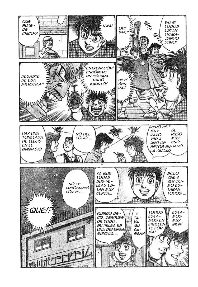 Hajime no Ippo Capítulo 743 - Página 9