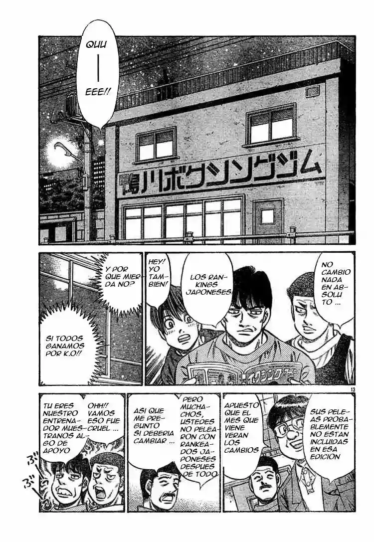 Hajime no Ippo Capítulo 745 - Página 13