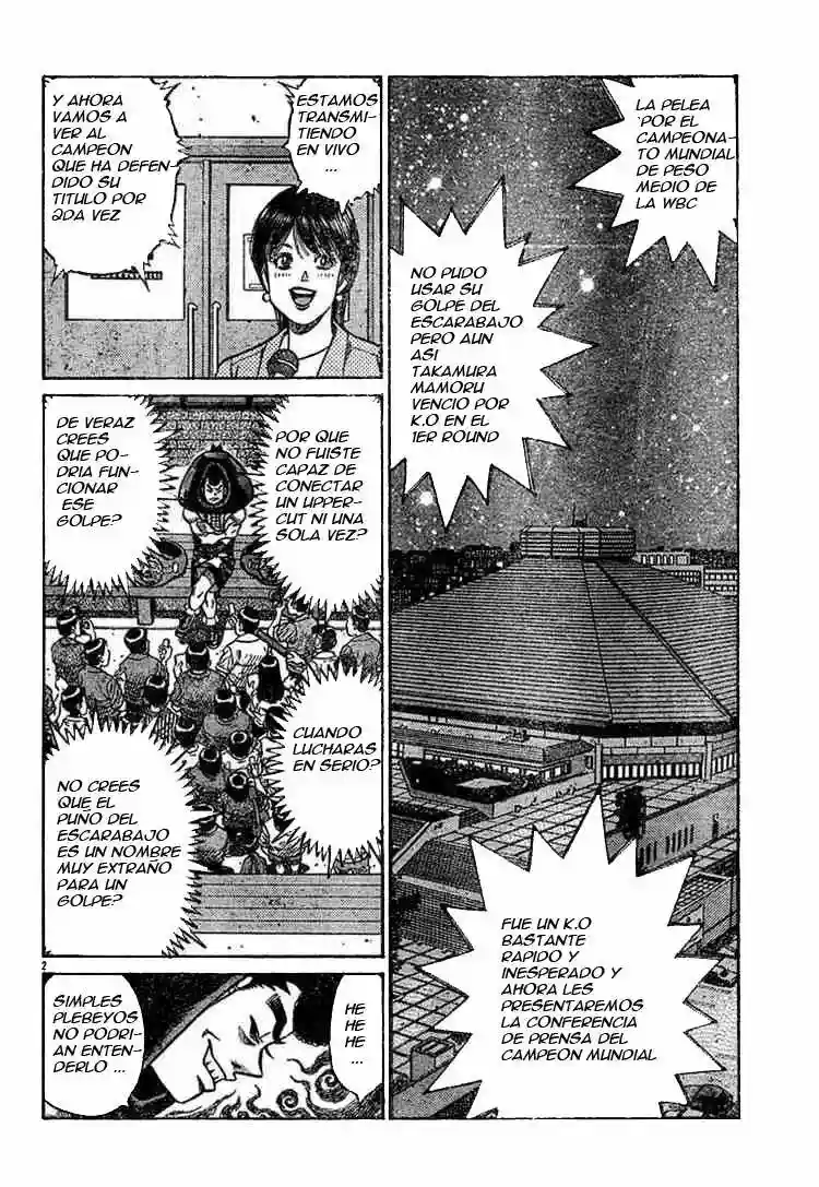 Hajime no Ippo Capítulo 745 - Página 2