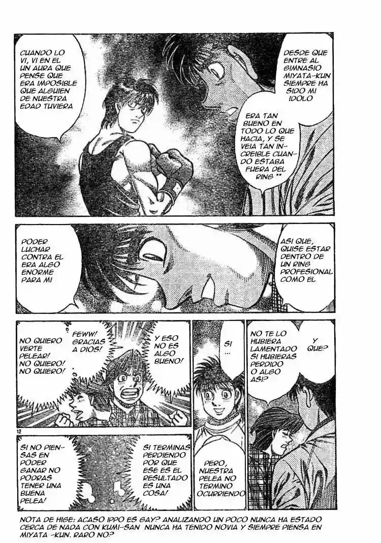 Hajime no Ippo Capítulo 750 - Página 12