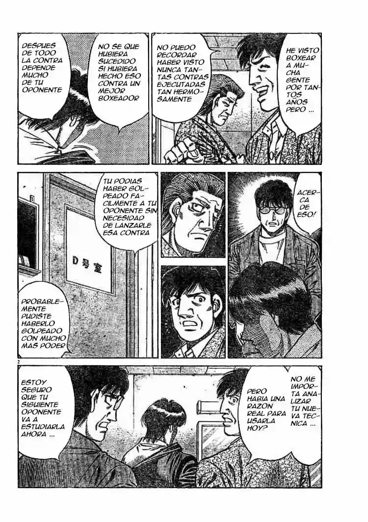 Hajime no Ippo Capítulo 750 - Página 2