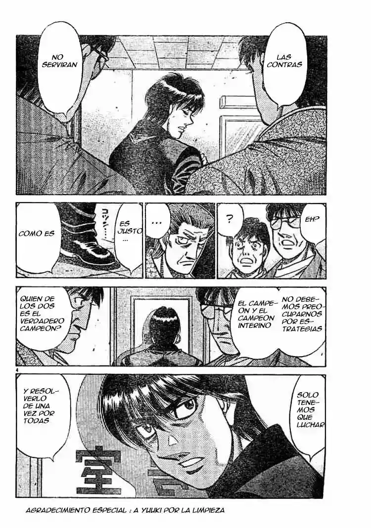 Hajime no Ippo Capítulo 750 - Página 4