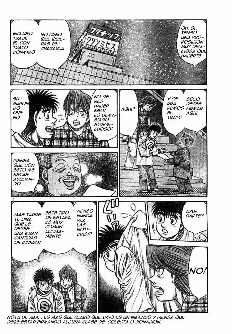 Hajime no Ippo Capítulo 751 - Página 2