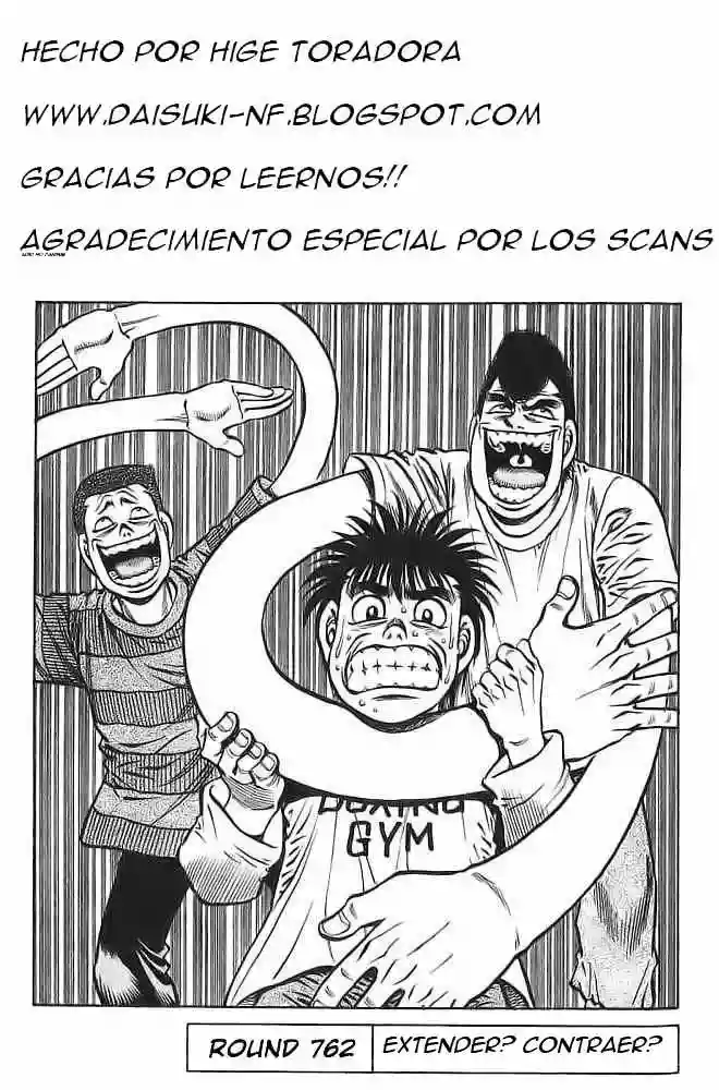 Hajime no Ippo Capítulo 762 - Página 1