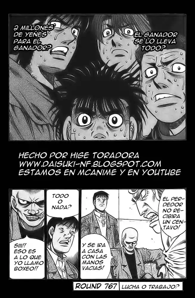 Hajime no Ippo Capítulo 767 - Página 1