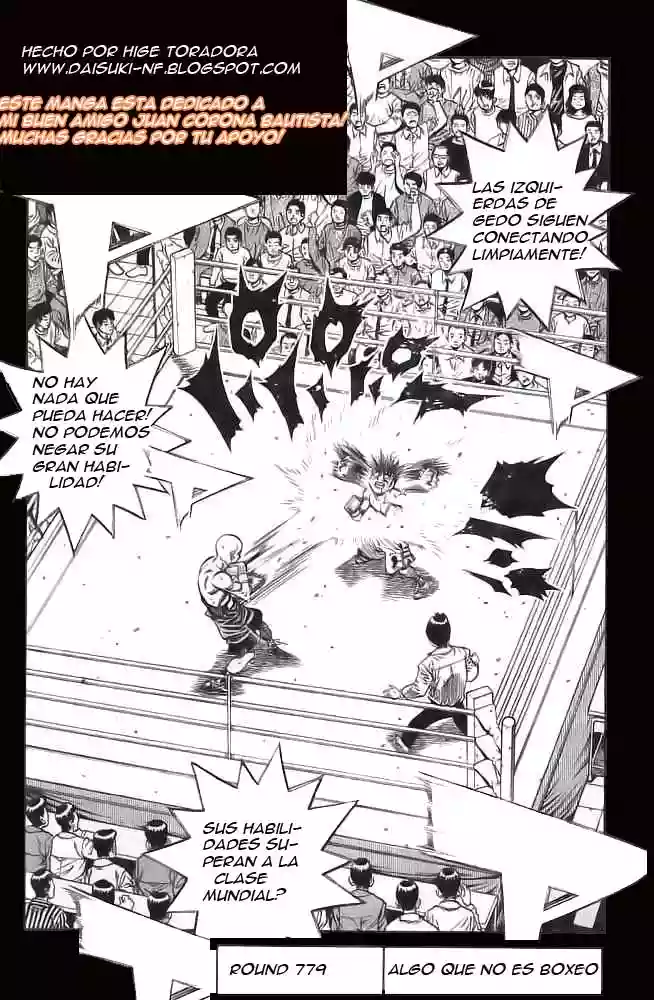Hajime no Ippo Capítulo 779 - Página 1